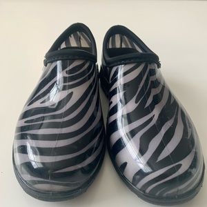 Sloggers Womens Zebra Print Waterproof Shoes 7
